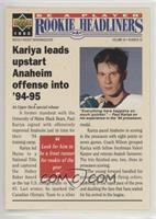 Rookie Headliners - Paul Kariya