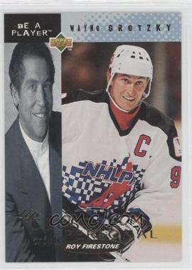 1994-95 Upper Deck Be a Player - Up Close and Personal with Roy Firestone #UC-1 - Wayne Gretzky