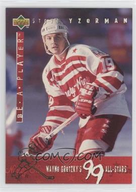 1994-95 Upper Deck Be a Player - Wayne Gretzky's 99 All-Stars #G19 - Steve Yzerman
