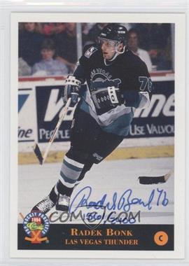 1994 Classic Pro Hockey Prospects - Autographs #_RABO - Radek Bonk /2400