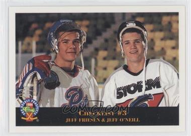 1994 Classic Pro Hockey Prospects - [Base] #209 - Jeff Friesen, Jeff O'Neill (Checklist)