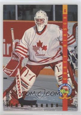 1994 Classic Pro Hockey Prospects - Ice Ambassadors #IA 2 - Corey Hirsch