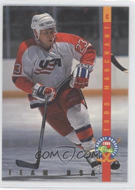 1994 Classic Pro Hockey Prospects - Ice Ambassadors #IA 8 - Todd Marchant