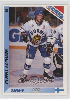 1994 Semic Jaakiekko Finnish - [Base] #8 - Jyrki Lumme