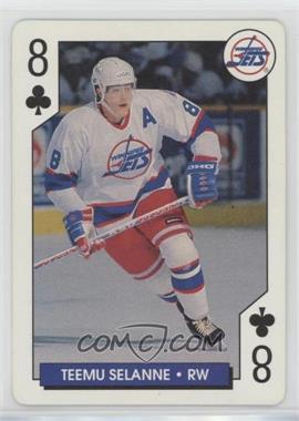1995-96 Bicycle NHL Hockey Aces - Box Set [Base] #8C - Teemu Selanne