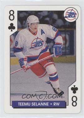 1995-96 Bicycle NHL Hockey Aces - Box Set [Base] #8C - Teemu Selanne