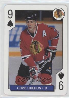 1995-96 Bicycle NHL Hockey Aces - Box Set [Base] #9S - Chris Chelios