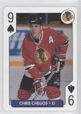 1995-96 Bicycle NHL Hockey Aces - Box Set [Base] #9S - Chris Chelios