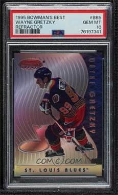 1995-96 Bowman - Bowman's Best - Refractors #BB5 - Wayne Gretzky [PSA 10 GEM MT]