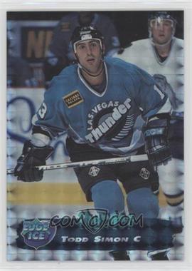 1995-96 Collector's Edge Ice - [Base] - Prism #157 - Todd Simon