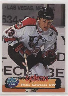 1995 96 Collector S Edge Ice Base 112 Paul Lawless