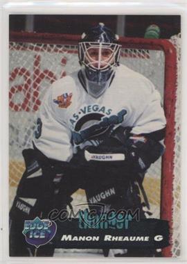 1995-96 Collector's Edge Ice - [Base] #155 - Manon Rheaume [Noted]