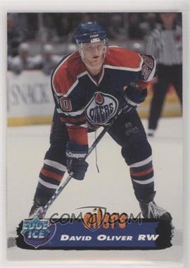 1995-96 Collector's Edge Ice - [Base] #35 - David Oliver