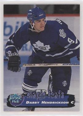 1995-96 Collector's Edge Ice - [Base] #79 - Darby Hendrickson