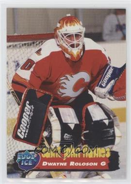 1995-96 Collector's Edge Ice - Promos #pr-5 - Dwayne Roloson