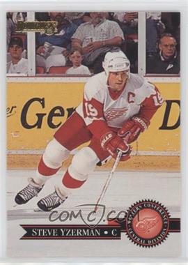 1995-96 Donruss - [Base] #96 - Steve Yzerman