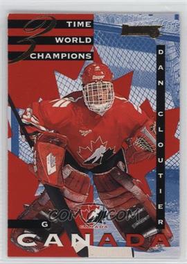 1995-96 Donruss - Canadian World Junior Team #2 - Dan Cloutier