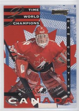 1995-96 Donruss - Canadian World Junior Team #2 - Dan Cloutier