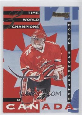 1995-96 Donruss - Canadian World Junior Team #3 - Nolan Baumgartner