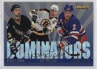 Sergei Zubov, Brian Leetch, Ray Bourque #/5,000