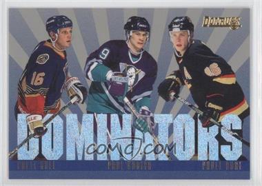 1995-96 Donruss - Dominators #6 - Brett Hull, Paul Kariya, Pavel Bure /5000