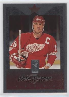 1995-96 Donruss Elite - [Base] - Die-Cut Uncut #99 - Steve Yzerman