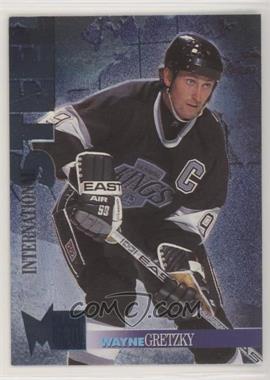 1995-96 Fleer Metal - International Steel #5 - Wayne Gretzky