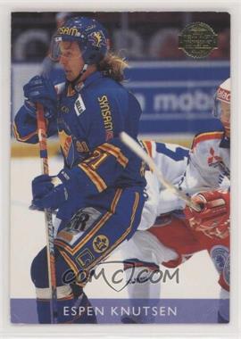 1995-96 Leaf Elit Set Sweden - [Base] #35 - Espen Knutsen [Poor to Fair]