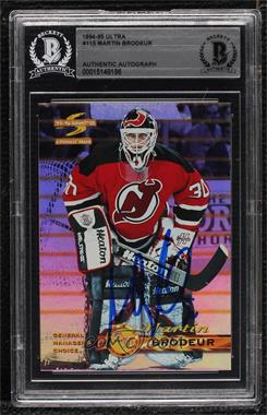 1995-96 Pinnacle Summit - General Manager's Choice #2 - Martin Brodeur [BAS BGS Authentic]