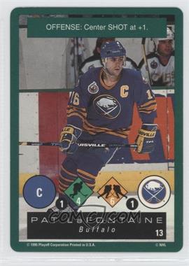 1995-96 Playoff One on One Challenge - [Base] #13 - Pat LaFontaine