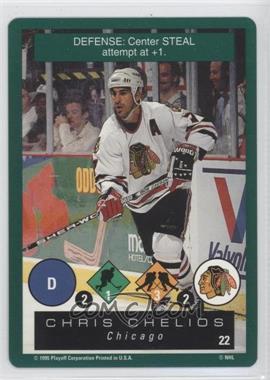 1995-96 Playoff One on One Challenge - [Base] #22 - Chris Chelios