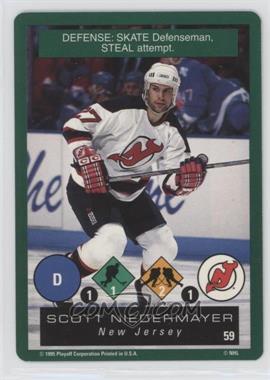 1995-96 Playoff One on One Challenge - [Base] #59 - Scott Niedermayer