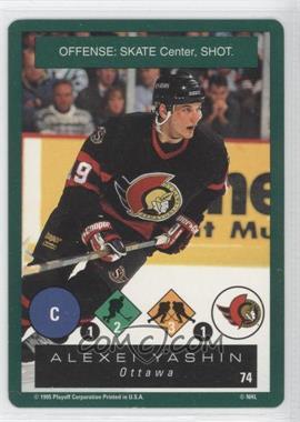 1995-96 Playoff One on One Challenge - [Base] #74 - Alexei Yashin