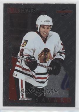 1995-96 Score - [Base] - Artist's Proof Black Ice #281 - Denis Savard