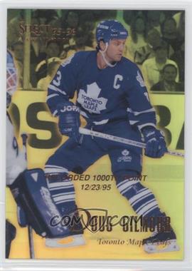 1995-96 Select Certified Edition - [Base] - Mirror Gold #48 - Doug Gilmour