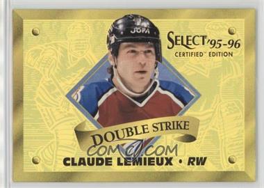 1995-96 Select Certified Edition - Double Strike - Gold #19 - Claude Lemieux /903