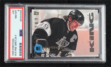 1995-96 Skybox Emotion - [Base] #81 - Wayne Gretzky [PSA 8 NM‑MT]