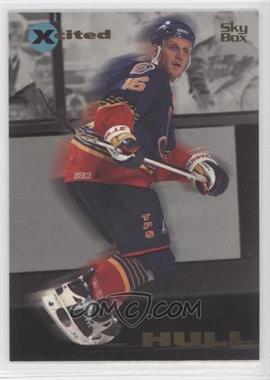 1995-96 Skybox Emotion - Xcited #8 - Brett Hull