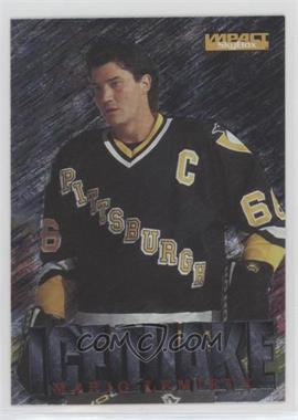 1995-96 Skybox Impact - Icequake #7 - Mario Lemieux