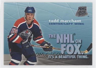 1995-96 Skybox Impact - NHL on FOX #10 - Todd Marchant