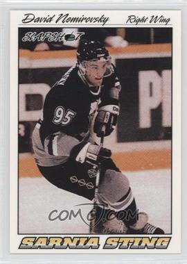 1995-96 Slapshot OHL - [Base] #346 - David Nemirovsky