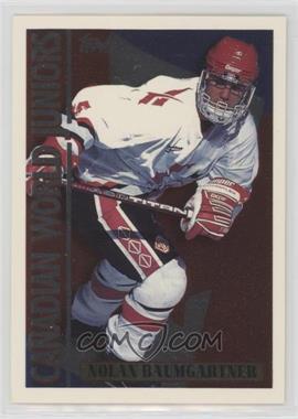 1995-96 Topps - Canadian World Juniors #11CJ - Nolan Baumgartner