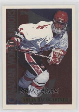 1995-96 Topps - Canadian World Juniors #11CJ - Nolan Baumgartner