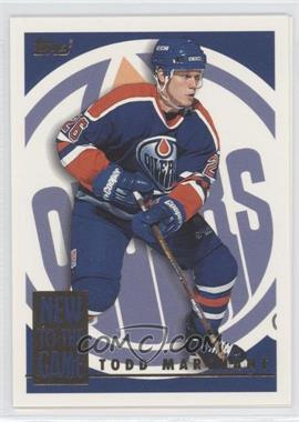 1995-96 Topps - New to the Game #3NG - Todd Marchant