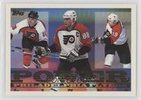 John LeClair, Eric Lindros, Mikael Renberg