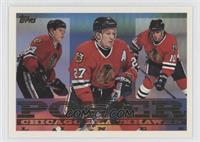 Patrick Poulin, Jeremy Roenick, Tony Amonte