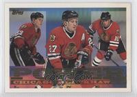 Patrick Poulin, Jeremy Roenick, Tony Amonte