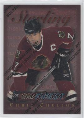 1995-96 Topps Finest - [Base] #121 - Chris Chelios