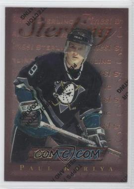 1995-96 Topps Finest - [Base] #165 - Paul Kariya