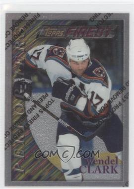 1995-96 Topps Finest - [Base] #87 - Wendel Clark